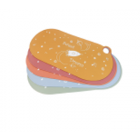 SINYA 專業研發系列｜寶寶矽膠防水餐墊 (童趣印花 / 強力止滑 / 食品級安全矽膠 / 易摺疊便攜)