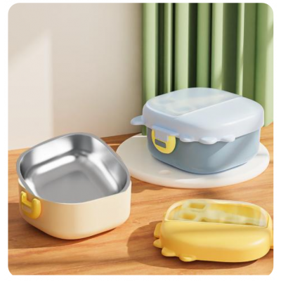 SINYA 專業研發系列|兒童 316 不鏽鋼保溫便當盒 (附餐具剪刀 / 防漏密封 / 食品級材質 / 分隔不混味) SINYA 專業研發系列|兒童 316 不鏽鋼保溫便當盒 (附餐具剪刀 / 防漏密封 / 食品級材質 / 分隔不混味)