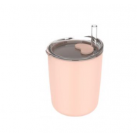 SINYA 專業研發系列｜兒童矽膠吸管不鏽鋼保溫杯 (食品級 304 不鏽鋼 / 柔軟矽膠吸管 / 透明密封防漏蓋 / 幼兒專用學習飲水杯)