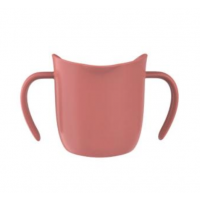 SINYA 專業研發系列｜萌狗造型幼兒 PP 防嗆學習杯 (雙耳好抓握設計 / 斜口防嗆研發 / 食品級 PP 材質 / 寶寶自主飲水練習杯)