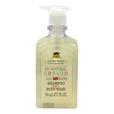 So Natural 嬰兒洗髮及沐浴液 500ml 