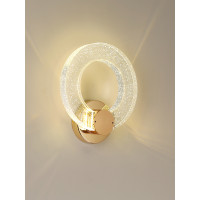 廣富燈飾廠 - 優雅臥室水晶壁燈