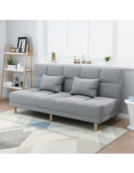 沙發椅床兩用(灰), 1.5米長