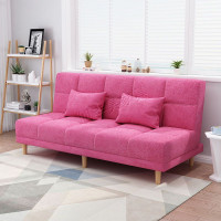 沙發椅床兩用(粉紅), 1.5米長