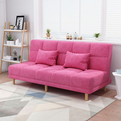 沙發椅床兩用(粉紅), 1.5米長