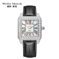 WellyMerck - 璀璨紅色手錶