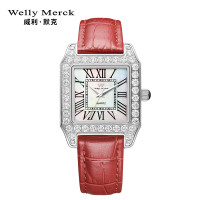 WellyMerck - 璀璨紅色手錶