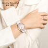 WellyMerck - 珍珠白方形手錶