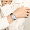 WellyMerck - 珍珠白方形手錶
