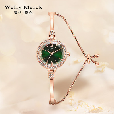 WellyMerck - 璀璨綠色手錶