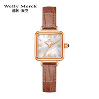 WellyMerck - 復古方形手錶
