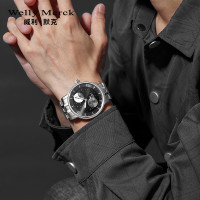 Welly Merck - 142 黑魅时尚男表