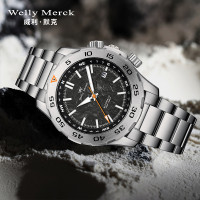 WellyMerck - 157黑曜風尚男表