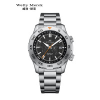 WellyMerck - 157黑曜風尚男表